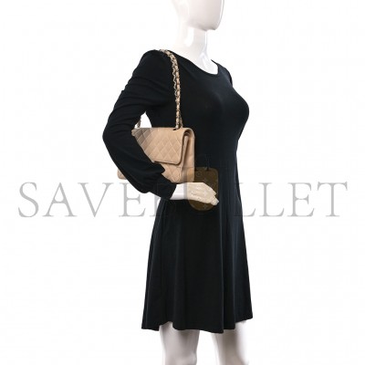 CHANEL MASTER MEDIUM CF SILVER BUCKLE (25.5*15.5*6.5cm)